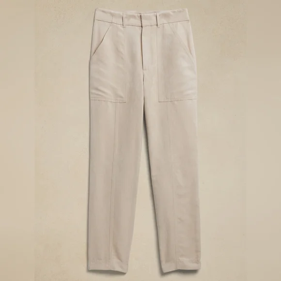 NWT BANANA REPUBLIC | Vegan Suede Pants - Picture 4 of 5